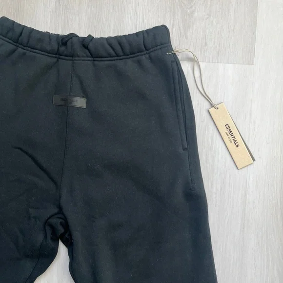 Essentials Black Sweatshirt and Joggers Set